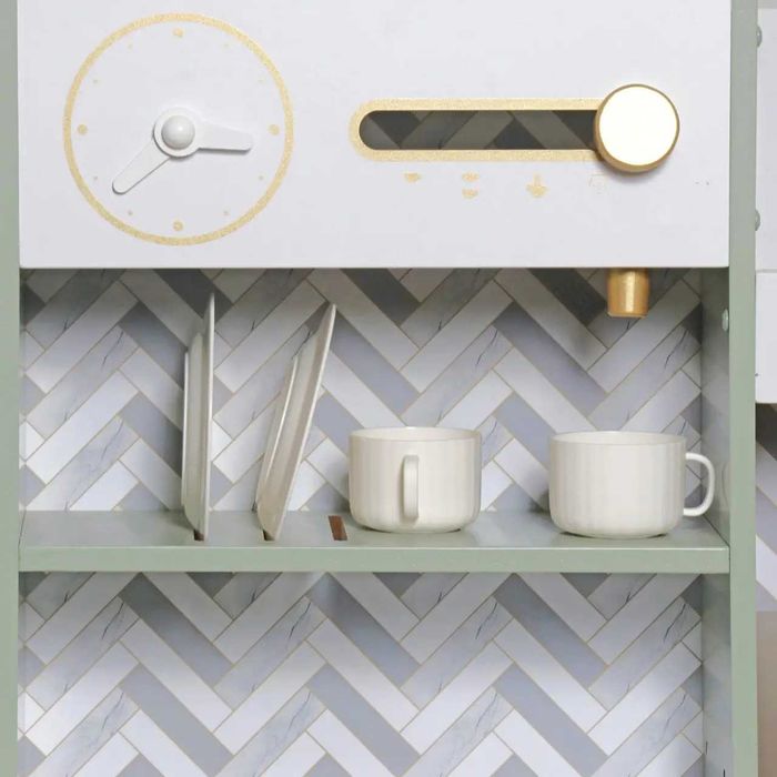 Дерев'яна дитяча кухня Grande світ/звук ефекти, вода, пар