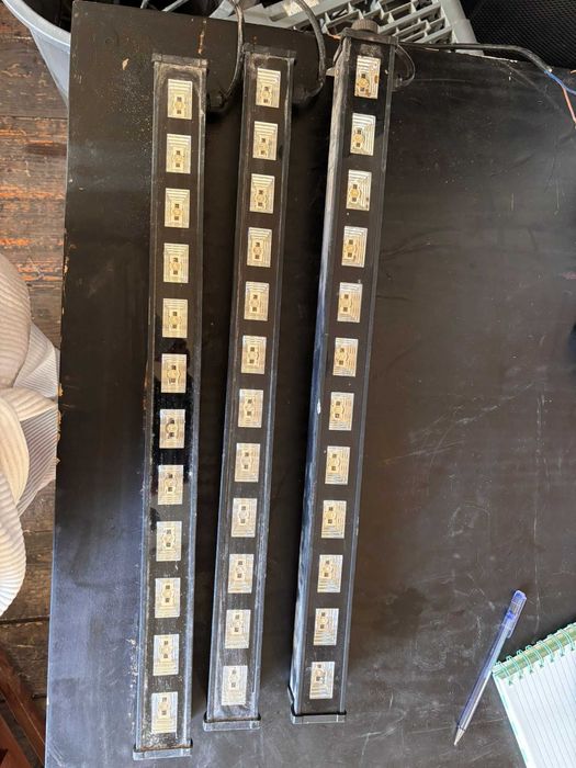 3 Barras de luz LED