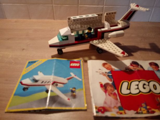Lego legoland 6368 samolot pasażerski z 1985 roku