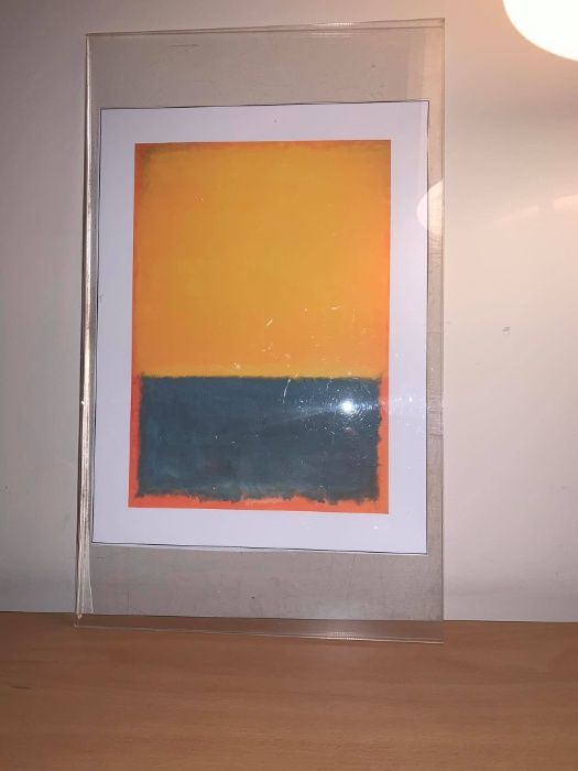 Quadro de Pintura a óleo de Mark Rothko (1955)