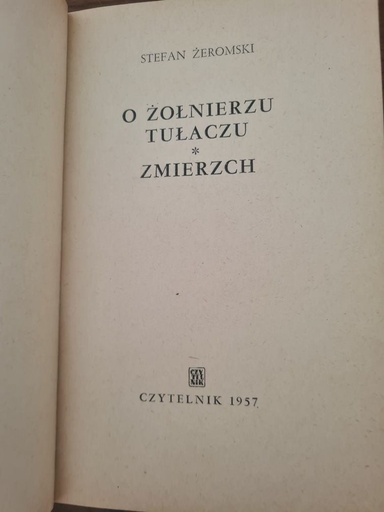 O żołnierzu tułaczu, Zmierzch - Stefan Żeromski