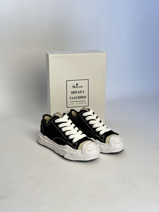 MMY Maison Mihara Yasuhiro black черные кеды кроссовки чорні кеди 43