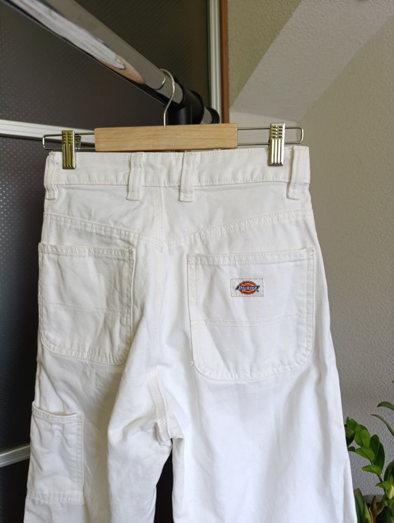 Женские рабочие скейтерские штаны dickies duck canvas pant w stone was