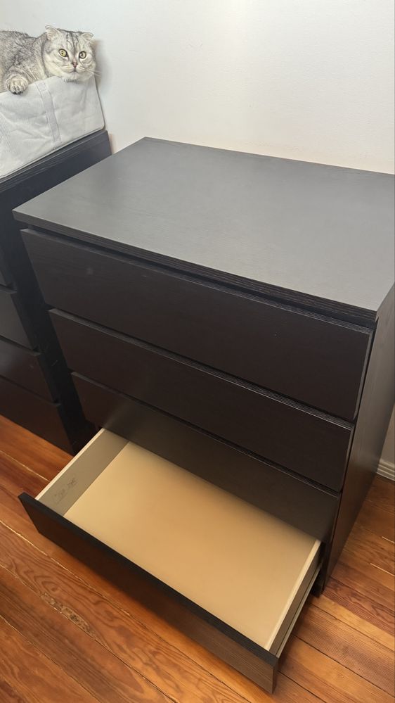 Comoda 4 Gavetas Ikea MALM