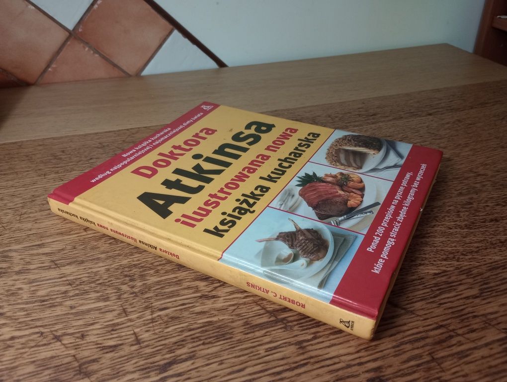Ilustrowana nowa książka kucharska doktora Atkinsa