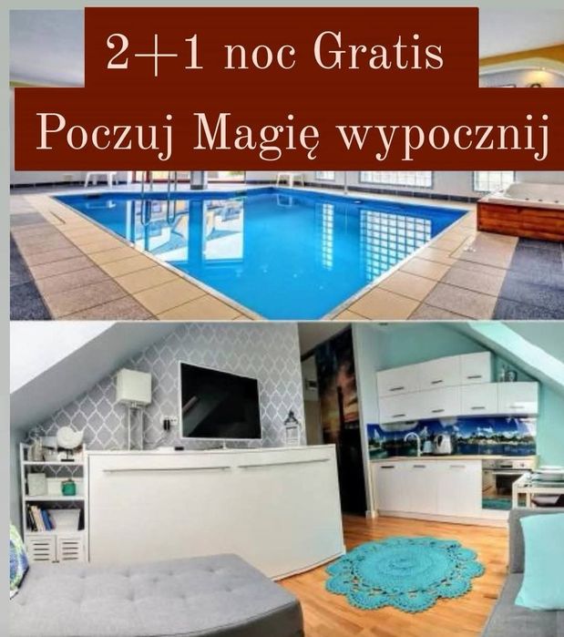 Andrzejki BLACK FRIDAY nad Morzem, Basen kryty z Masażem, Sauna,REWAL