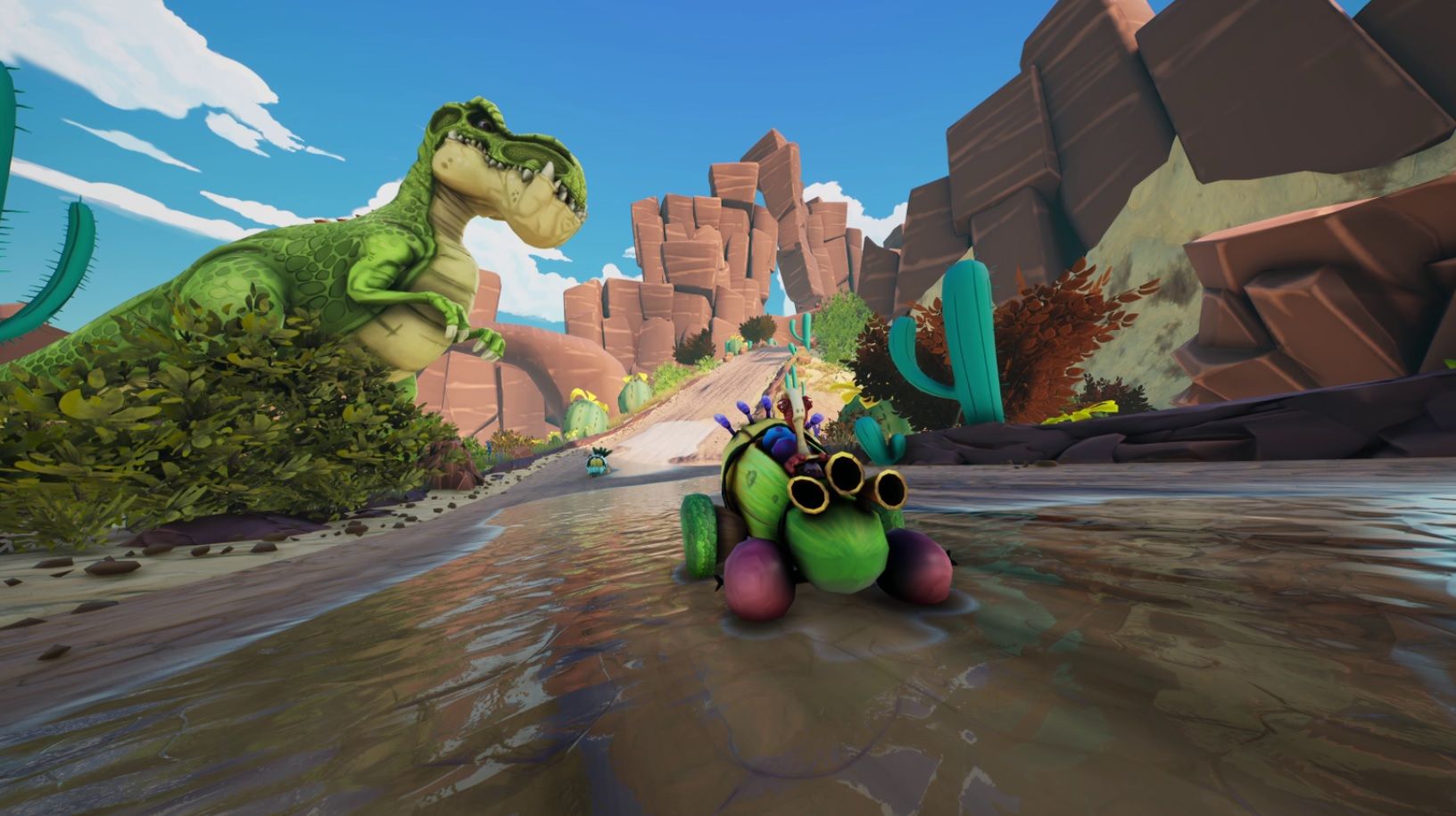 Gigantosaurus Gigantozaur Dino Kart PL (PS4) Gra nowa w folii