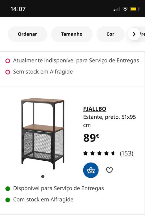 Estante Ikea FJALLBO