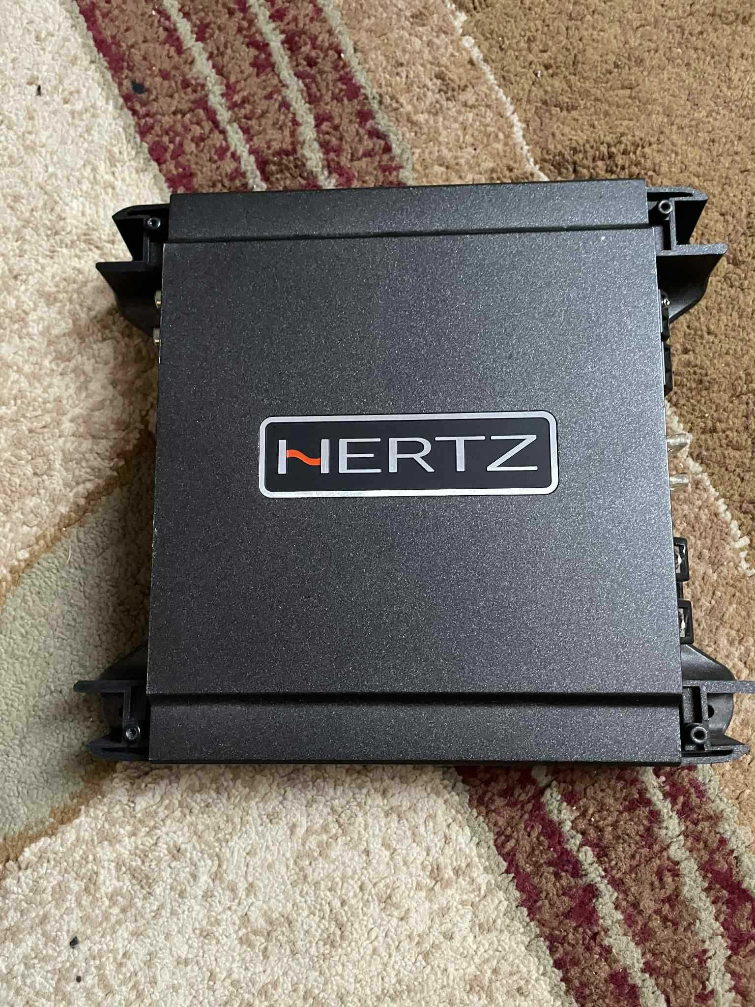 uszkodzony wzmacniacz Hertz HCP 1D, monoblok 700 W RMS 2 ohm