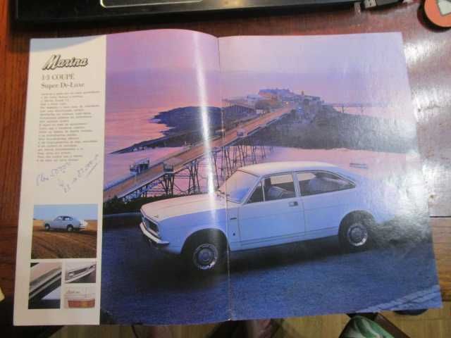 morris marina folheto publicitário em português