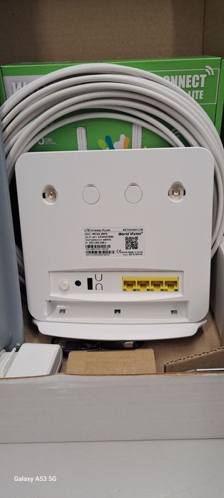 Комплект 4G інтернету роутер World Vision LTE, антенна Мимо планшет