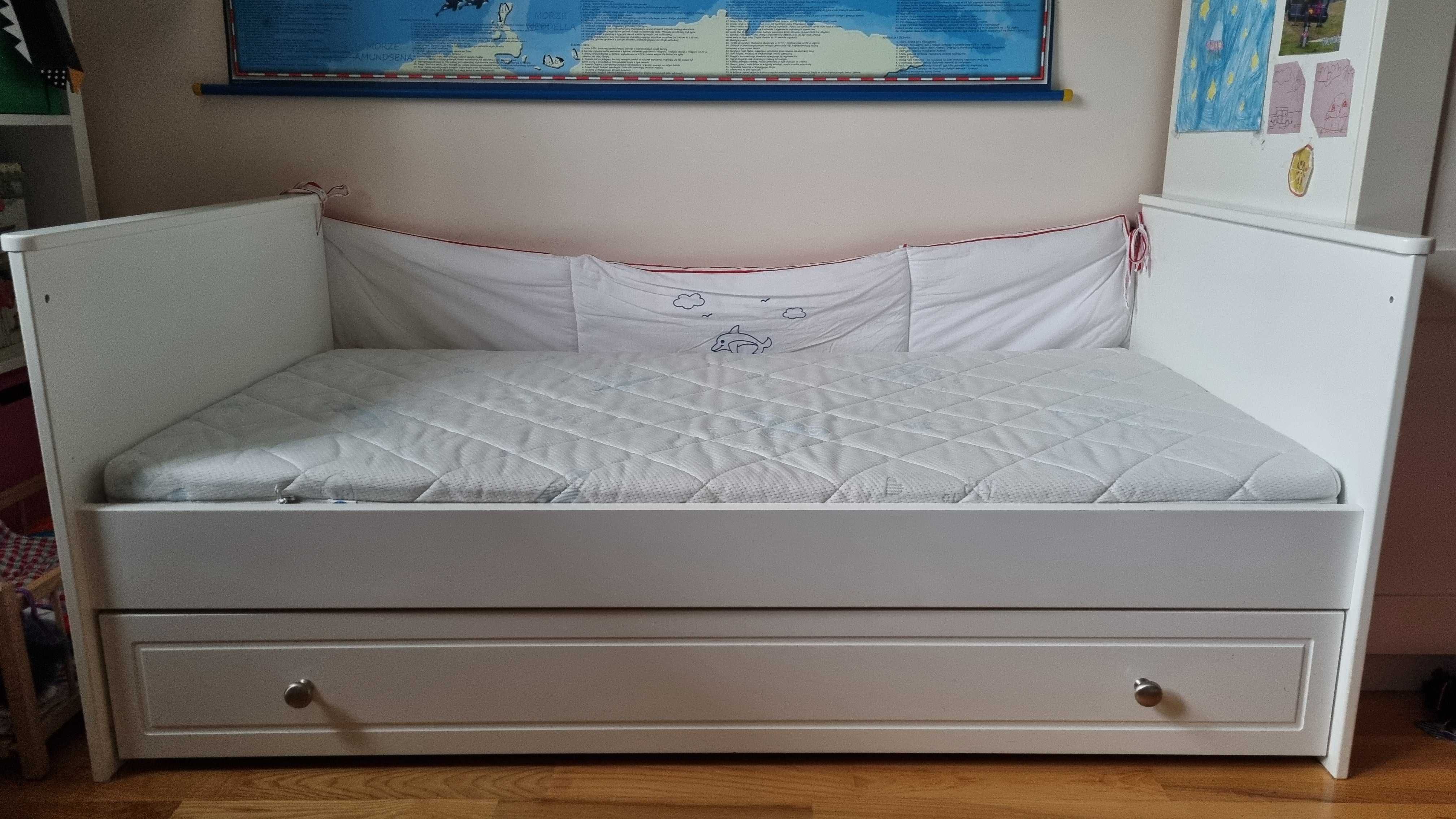 Bellamy Marylou łóżeczko -tapczanik 70x140 z szufladą i materacem Alvi