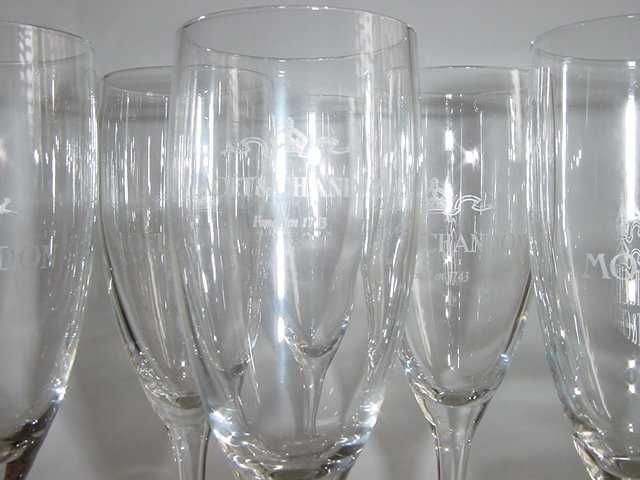 Moet & Chandon firmowe kieliszki do szampana
