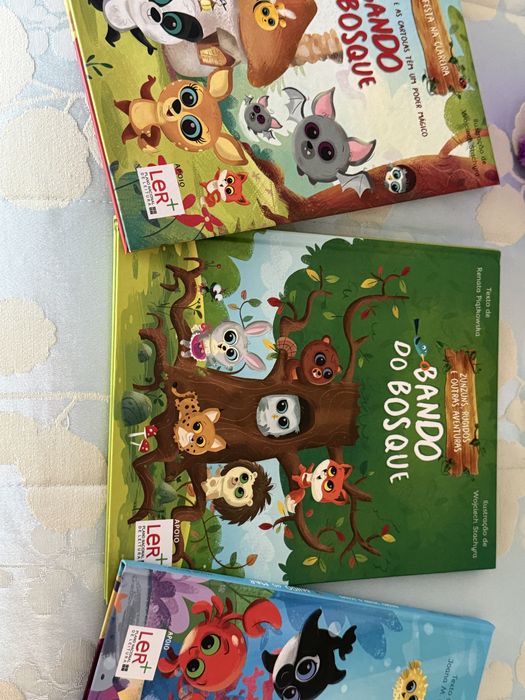 Livros Bando do Bosque e Bando do Mar