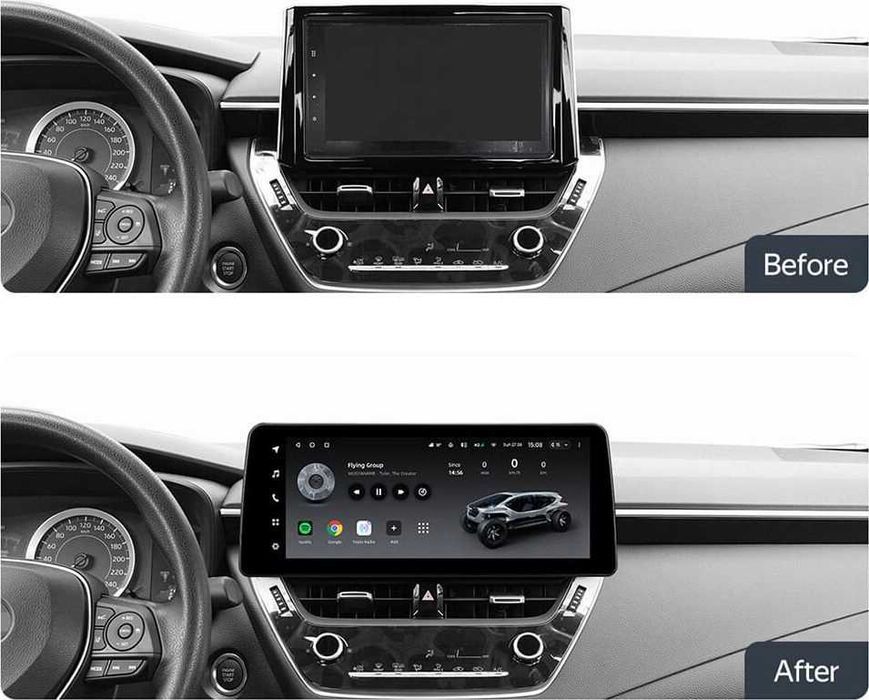 Магнітоли Toyota з Carplay | Київ - підбір, встановлення, гарантія