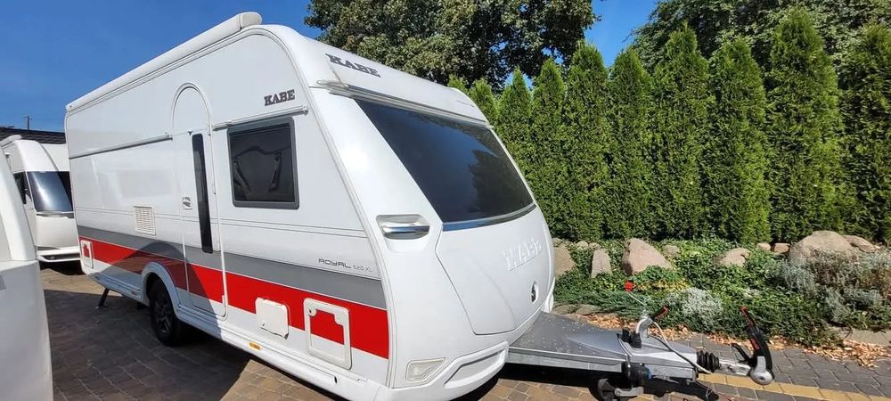 Kabe Royale 520XL  Przyczepa kempingowa Kabe Royal XL520 r. nie hobby tabbert fendt