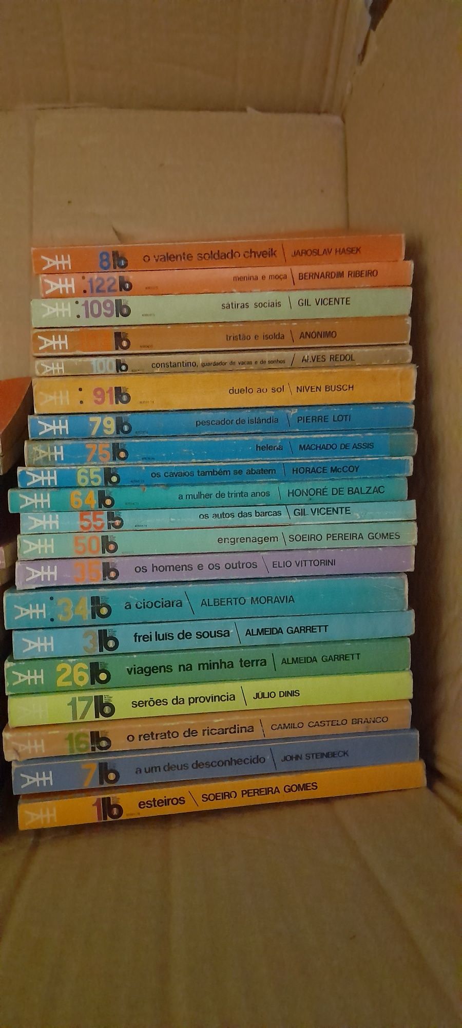 Livros vários colecções