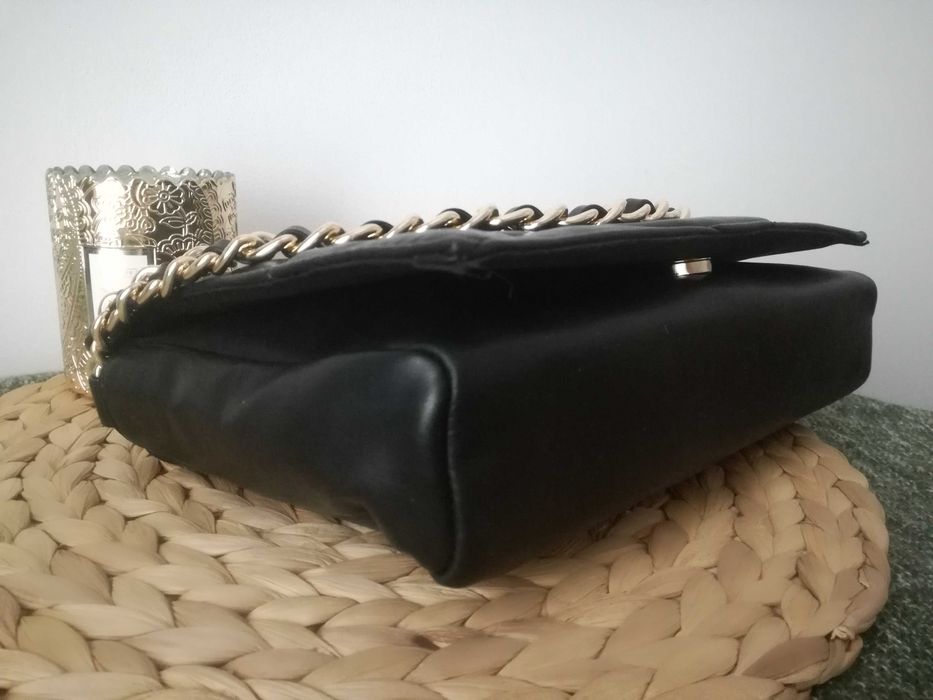 PRIMARK Czarna torebka kopertówka elegancka wieczorowa