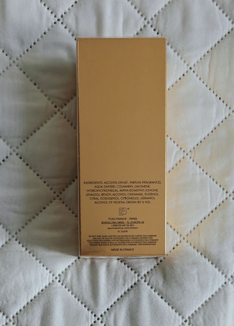 Paco Rabanne 1 Milion EDT 100 ml. Kuszący zapach luksusu