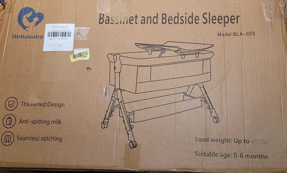 Łóżeczko dostawne mobilne z przewijakiem składane regul. 3 poz kółka