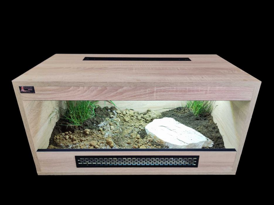 Terrarium pustynne nr564 80/40/40 dla żółwia lądowego - NA ZAMÓWIENIE