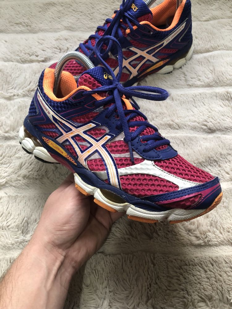 ASICS GEL-CUMULUS 16 (39) 24.5-25см женские кроссовки летние оригинал