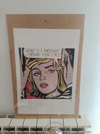 Plakat dodruk Roy Lichtenstein Pop Art