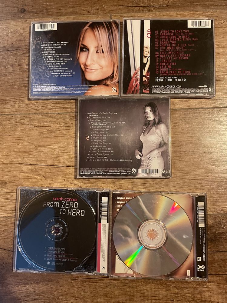 Sarah Connor 5 płyt CD oryginalne stan bdb cena za komplet