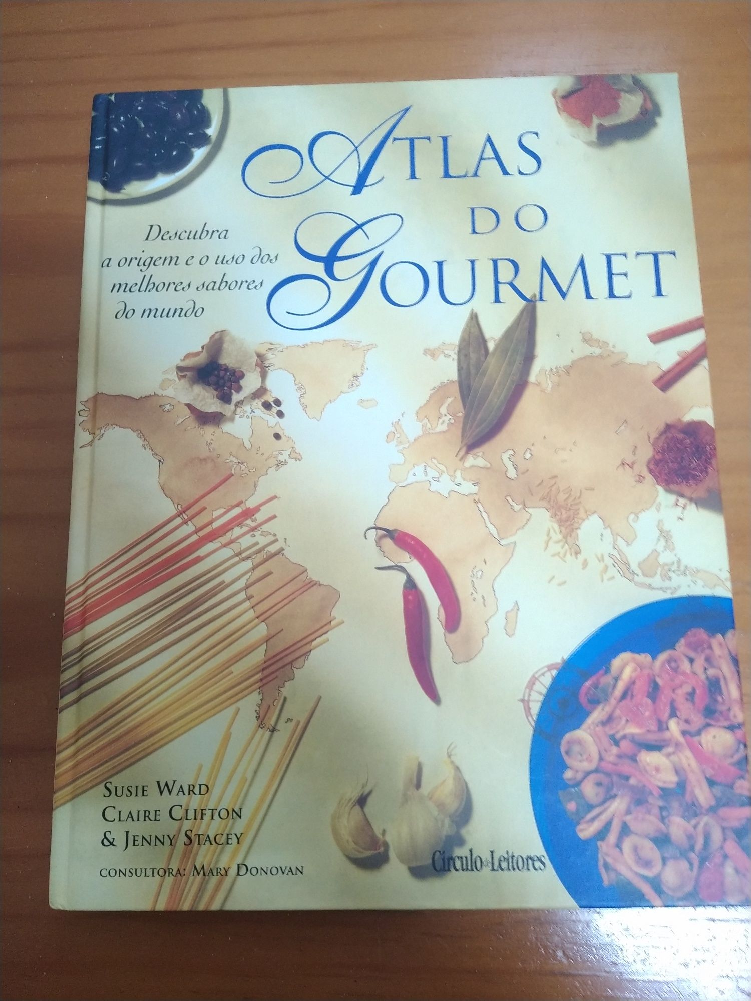 Livro  atlas do gourmet