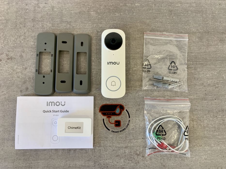 ХІТ 5Мп WiFi IMOU IP домофон вызывная панель на телефон дверной звонок