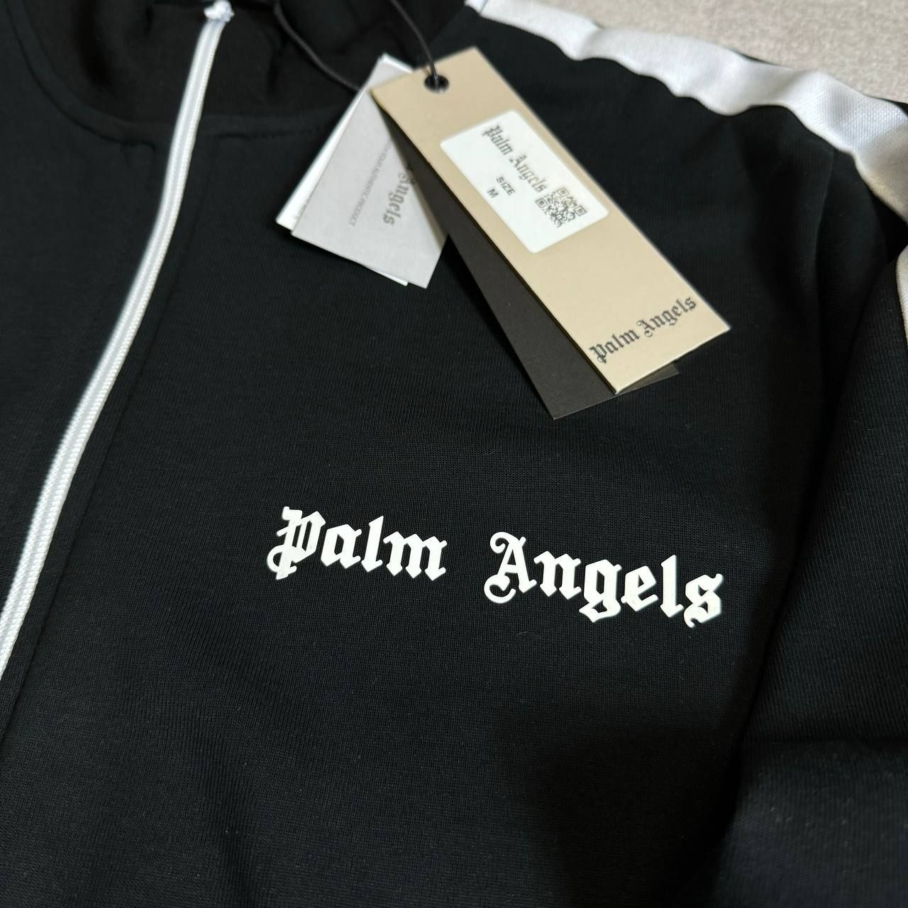 PALM ANGELS -50% Мужской спортивный костюм голубой черный весенний топ