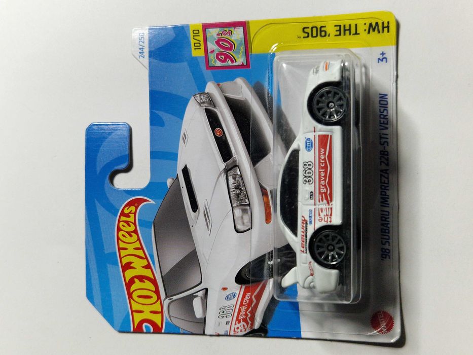 Hot Wheels '98 Subaru Impreza 22B-STi Version