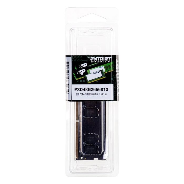 Patriot Pamięć DDR4 SODIMM Signature 8GB/2666(1*8GB) CL19 laptop