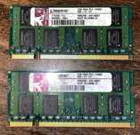 Память 2+2 Gb PC2-6400s Kingston