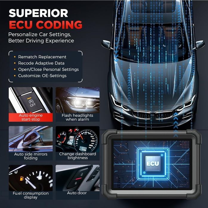 Launch X431 PRO DYNO + Kit Mala com cabos OBD1