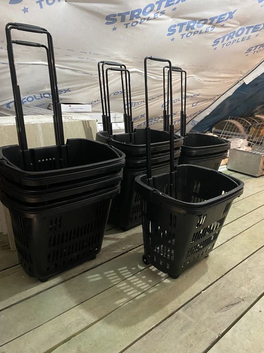 Sprzedam koszyki wózki sklepowe