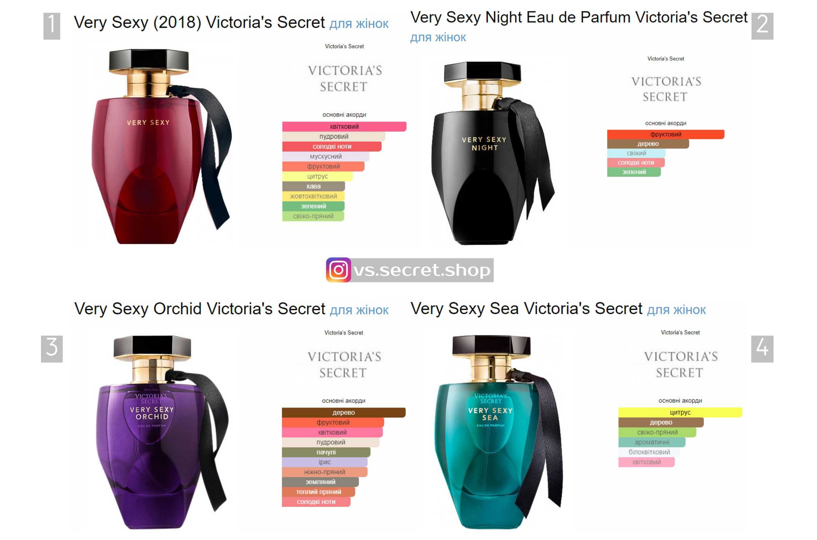 Духи VS Very Sexy Victoria's Secret 50, 100 ml. парфуми оригінал 100%