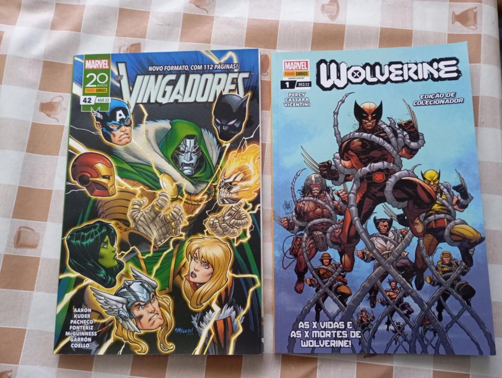 Comics Marvel, formato A4