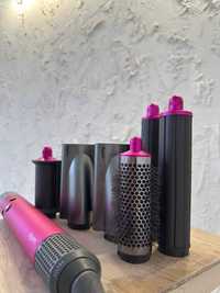 Стайлер для довгого волосся Dyson Multi-styler Long Fuchsia/Nickel