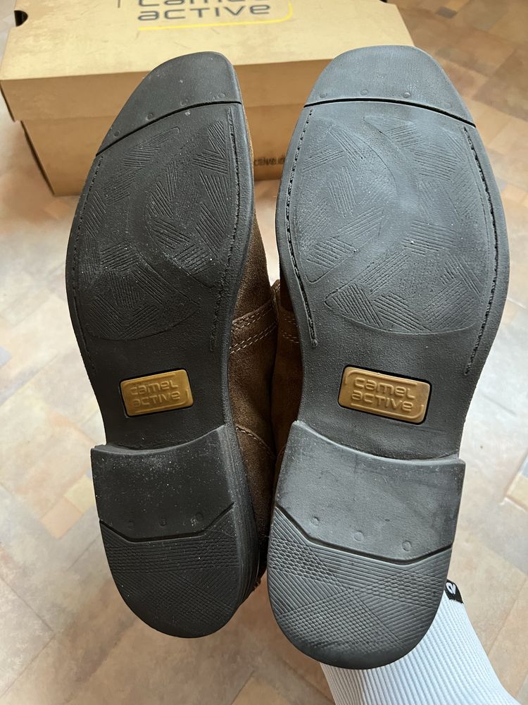 Замшевые туфли Camel Active