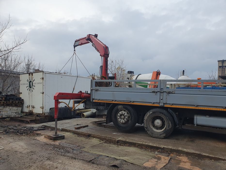 Услуги, аренда крана-манипулятора