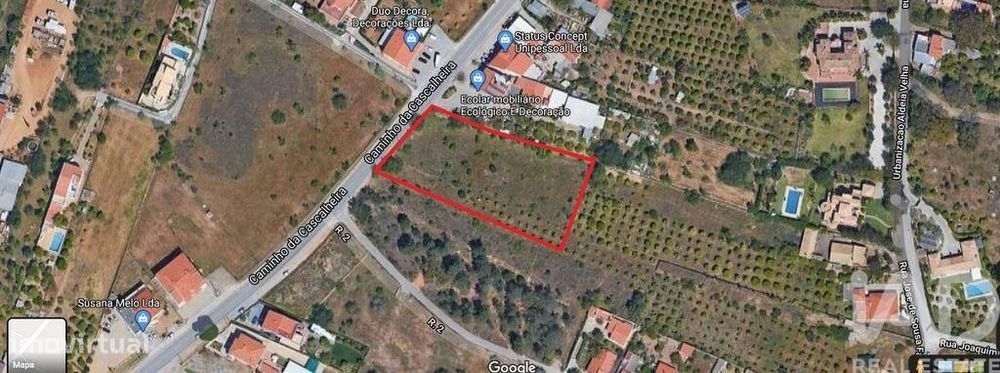 Terreno Agrícola em Quarteira de 3500,00 m2