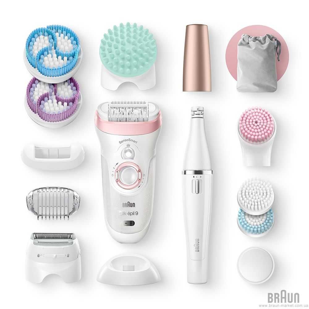 Епілятор Braun SES 9/995 BS SkinSpa SensoSmart Б/В