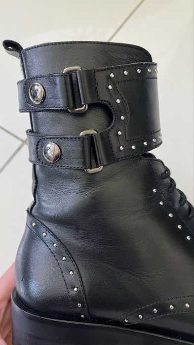 Броги/черевики/напівчоботи зі шкіри Dansi