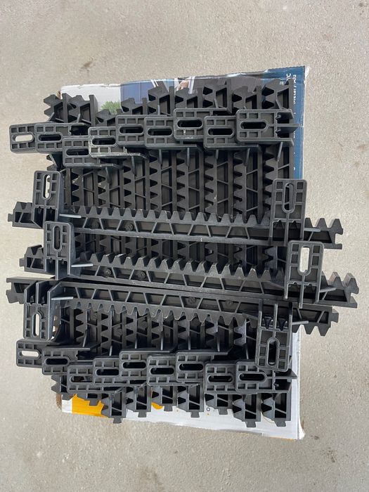 Szyny Somfy do napędu bramy przesuwnej 4 metry