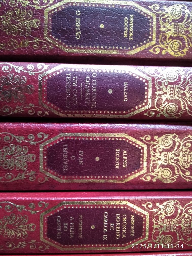 Coleção (27) livros Os grandes romances histórico