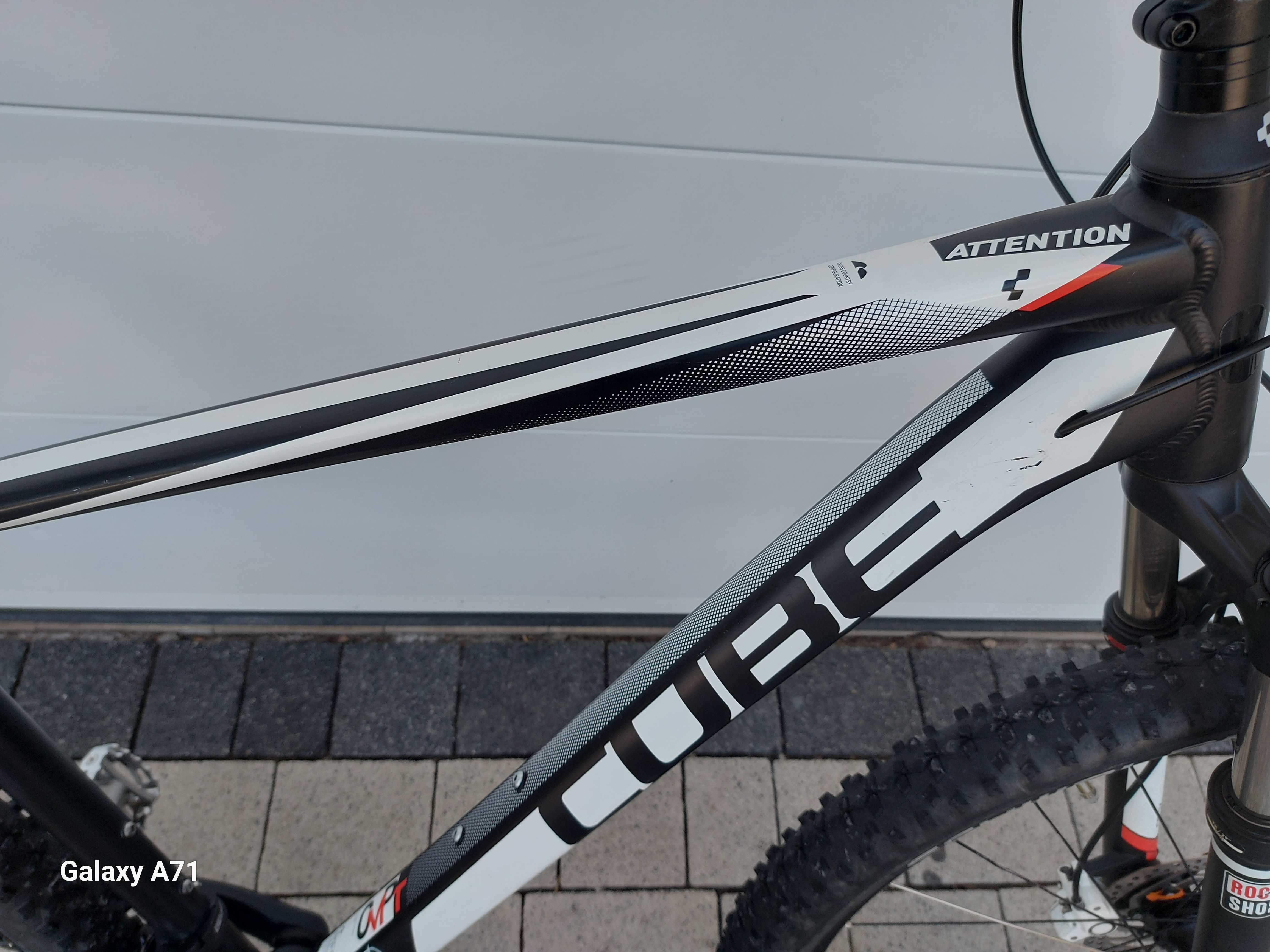 Rower górski CUBE ATTENTION-koła 29",DEORE XT,ROCKSHOX,rama 21"