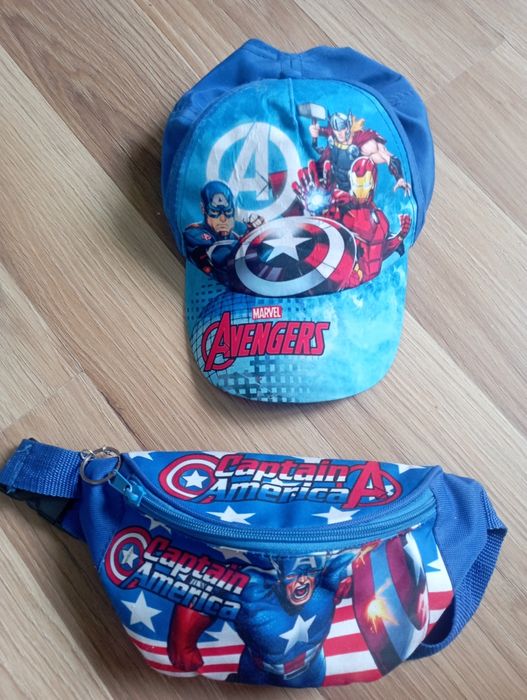 Czapka +nerka Kapitan Ameryka
