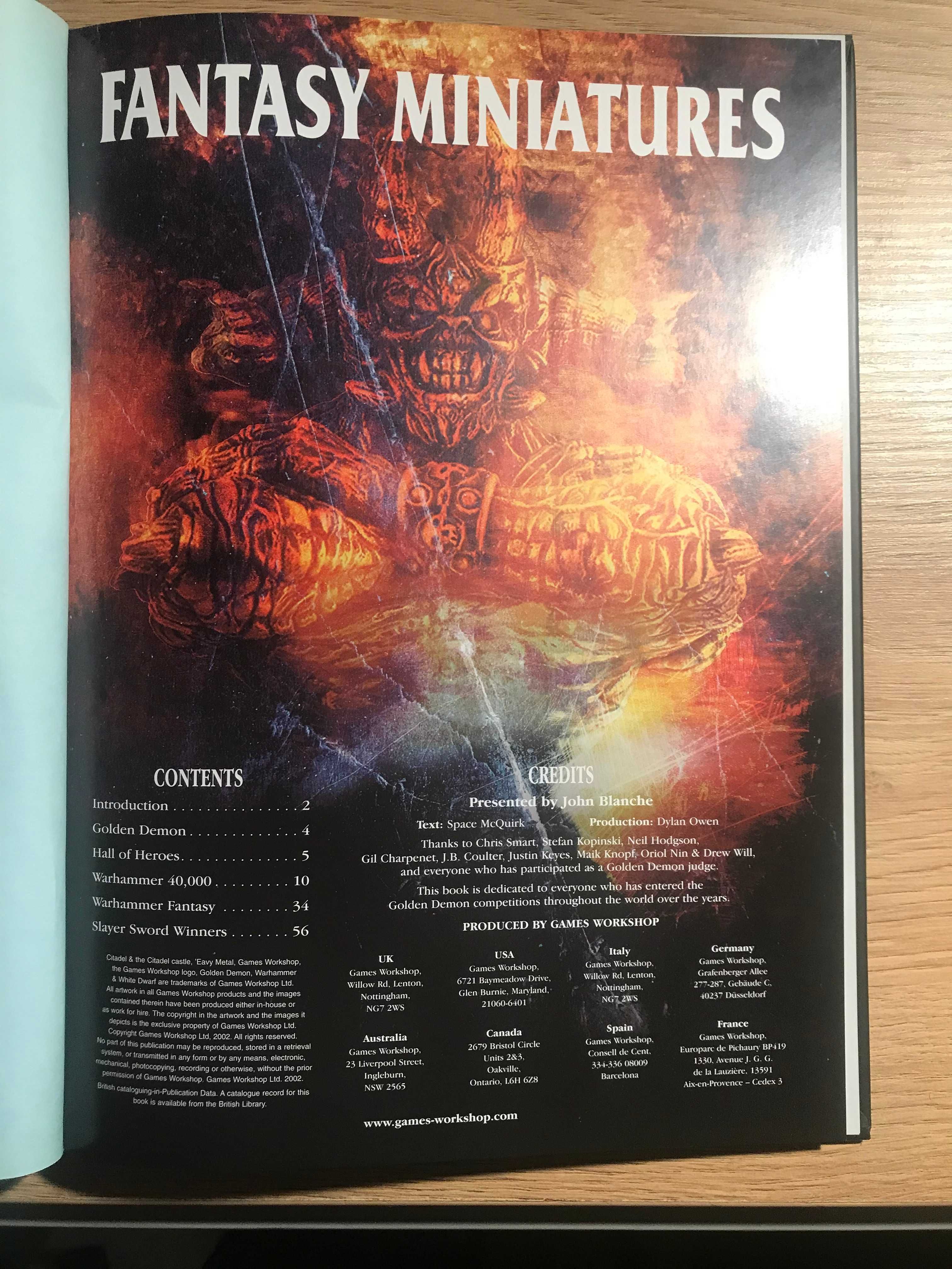 Games Workshop Fantasy Miniatures 2002 r.