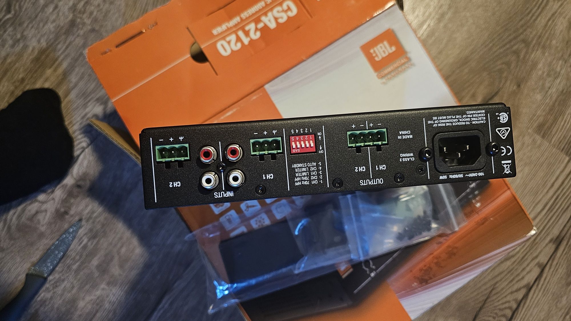 Nowy wzmacniacz CSA-2120